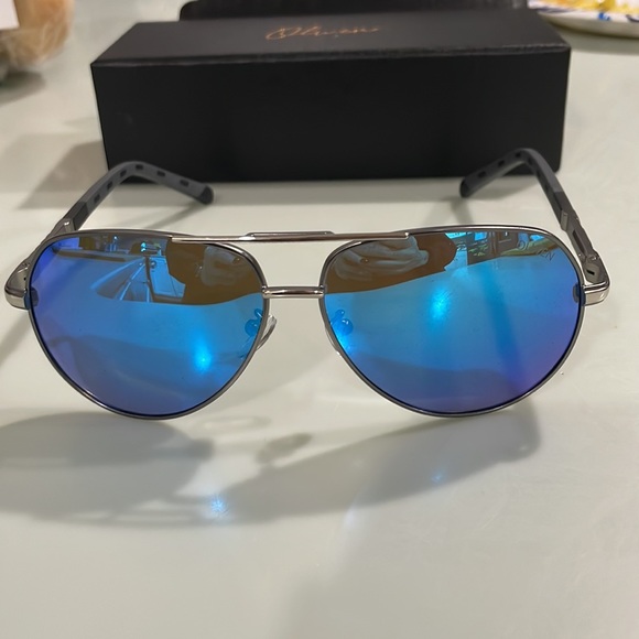 Oversized aviator sunglasses polarized - Picture 4 of 4